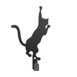 Wall Mounted Coat Rack Single Cat