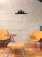 Wall Mounted Coat Rack Owls 50 cm - Image 2