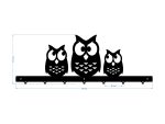 Wall Mounted Coat Rack Owls 70 cm - Image 3