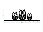 Wall Mounted Coat Rack Owls 90 cm - Image 3