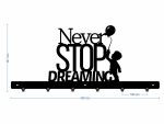 Decorative Wall Hanger Never Stop Dreaming 60 cm - Image 3