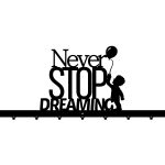 Decorative Wall Hanger Never Stop Dreaming 90 cm