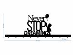 Decorative Wall Hanger Never Stop Dreaming 90 cm - Image 3
