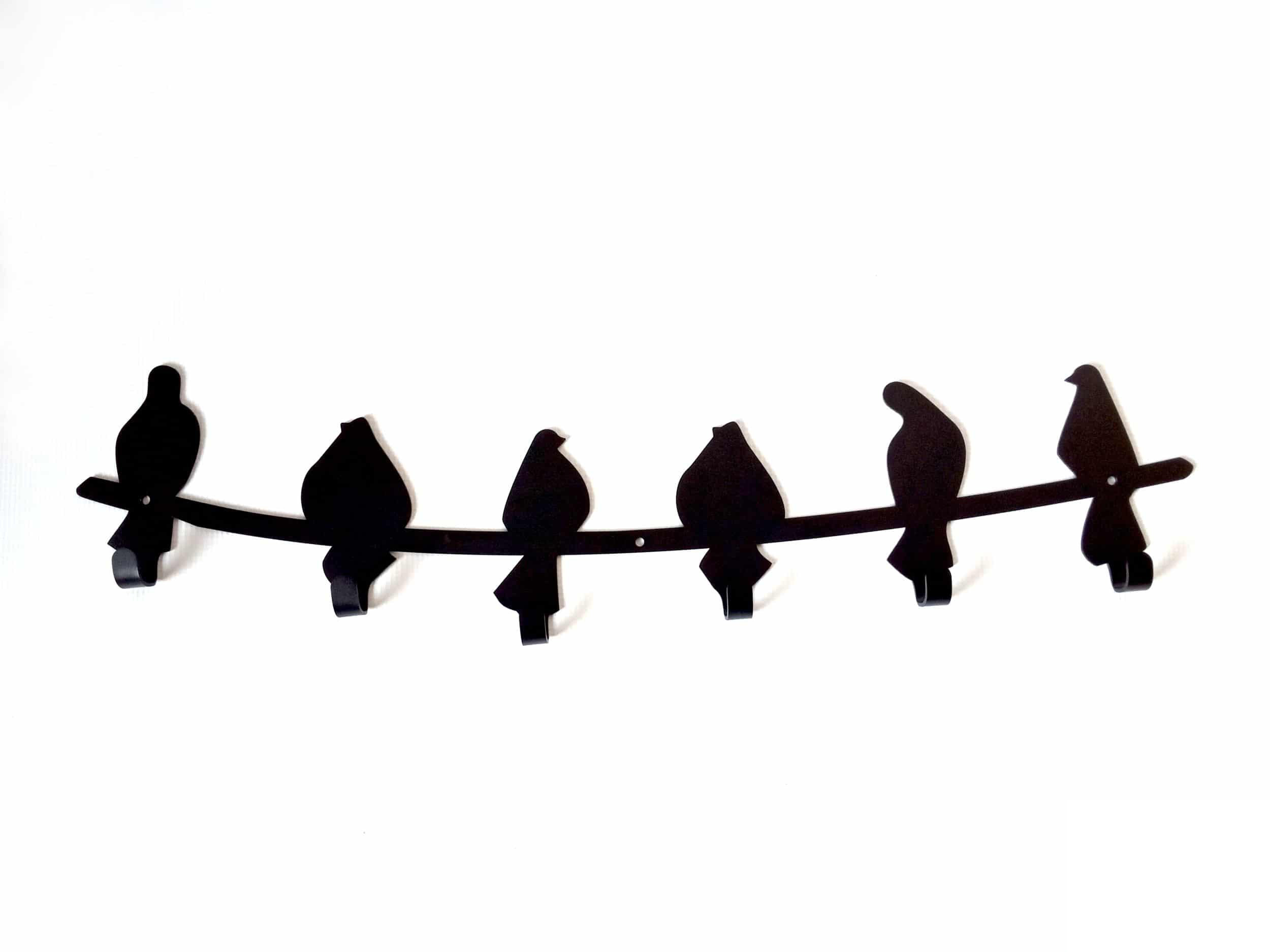 w67-60-cza Coat Rail Birds 60 cm - Image 1