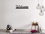 Coat Rack Welcome 80 cm - Image 3
