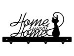 Short Coat Rack Home Sweet Home 40 cm