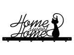 Coat Rack Home Sweet Home 60 cm