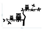 Coat Rack Owls 60 cm - Image 2