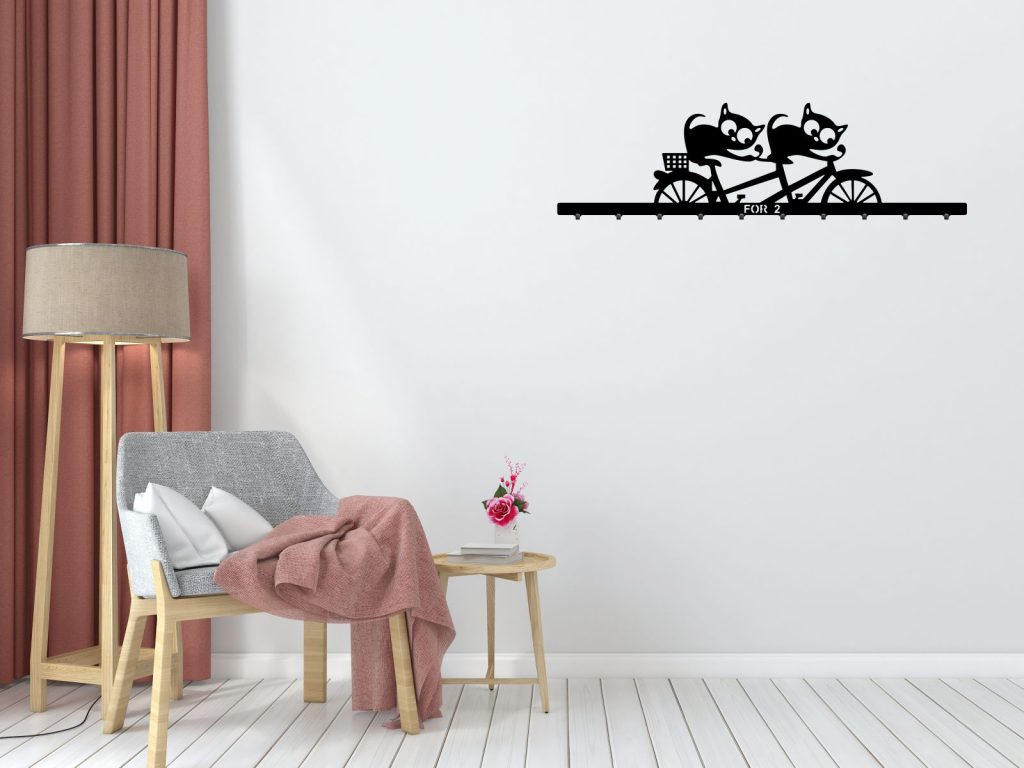 Long Coat Rack Cats 100 cm - Image 3