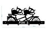 Short Coat Rack Cats 40 cm - Image 3