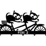 Coat Rack Cats 50 cm