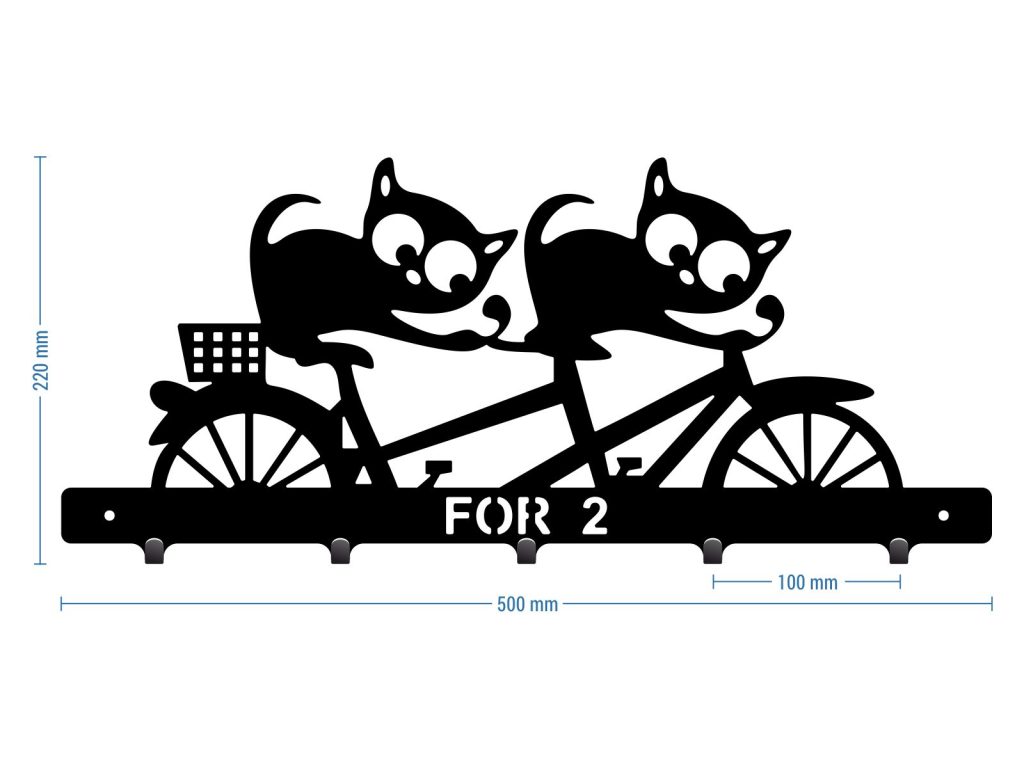 Coat Rack Cats 50 cm - Image 3