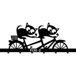 Coat Rack Cats 80 cm