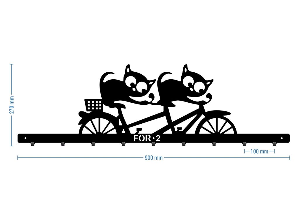 Coat Rack Cats 90 cm - Image 2