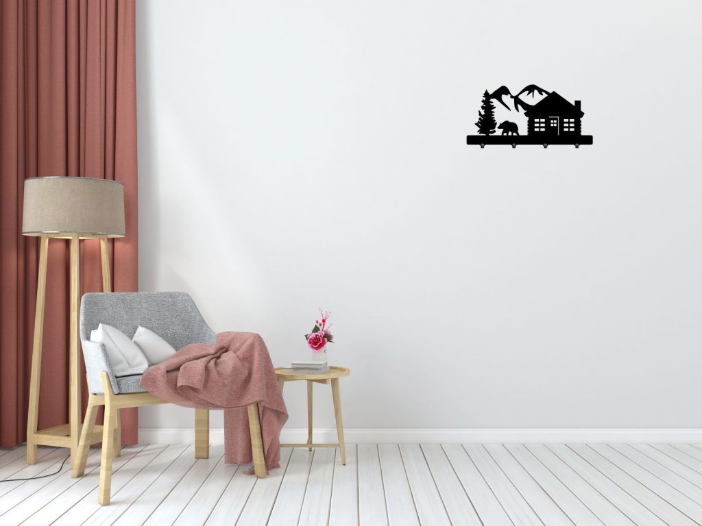 Short Coat Rack Mountains 40 cm - Image 3