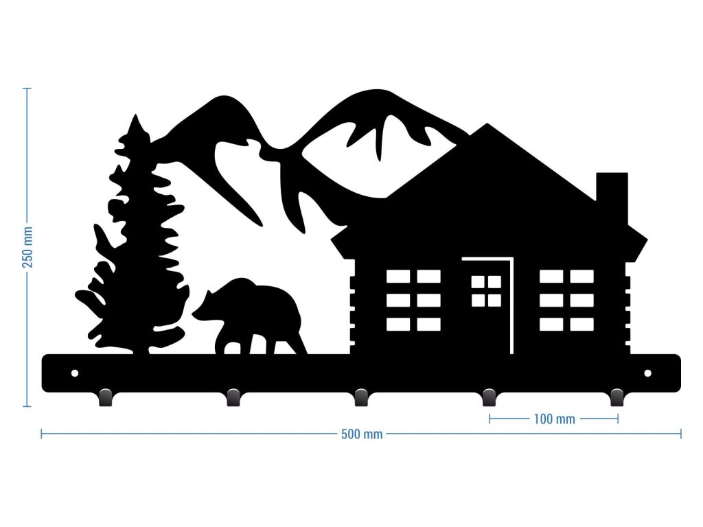 Coat Rack Mountains 50 cm - Image 3