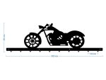 Long Coat Rack Motorbike 100 cm - Image 3