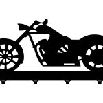 Short Coat Rack Motorbike 40 cm