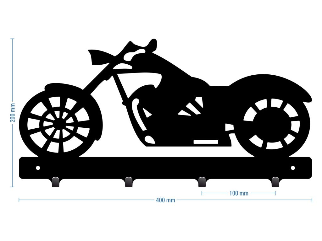 Short Coat Rack Motorbike 40 cm - Image 3