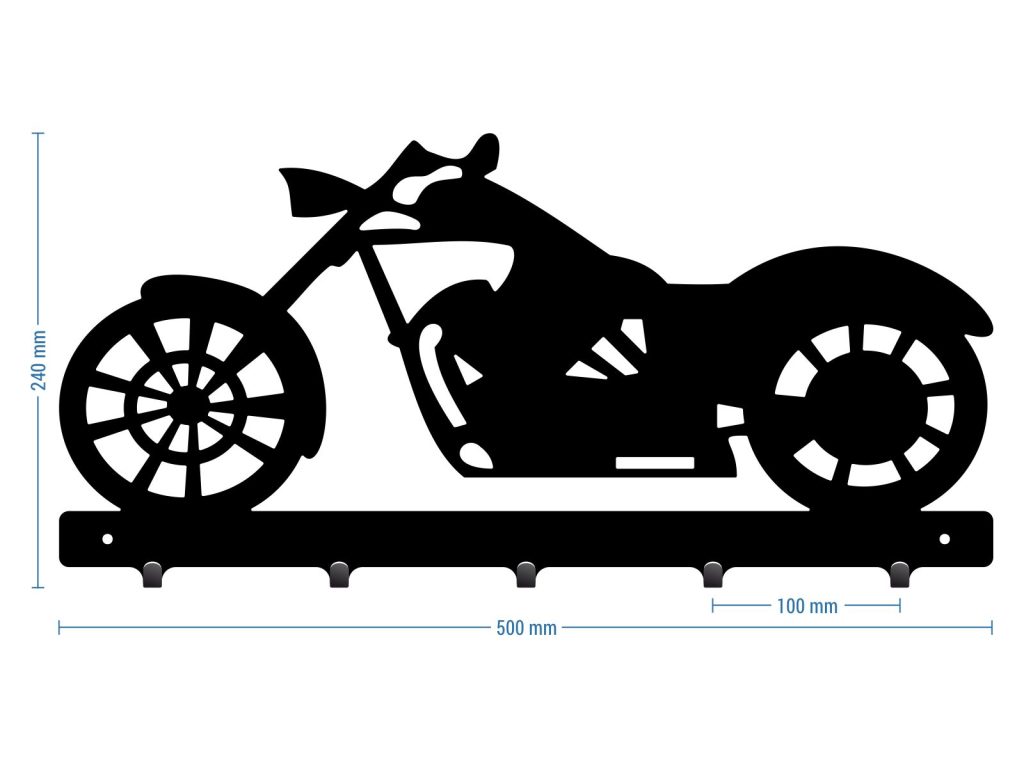 Coat Rack Motorbike 50 cm - Image 3