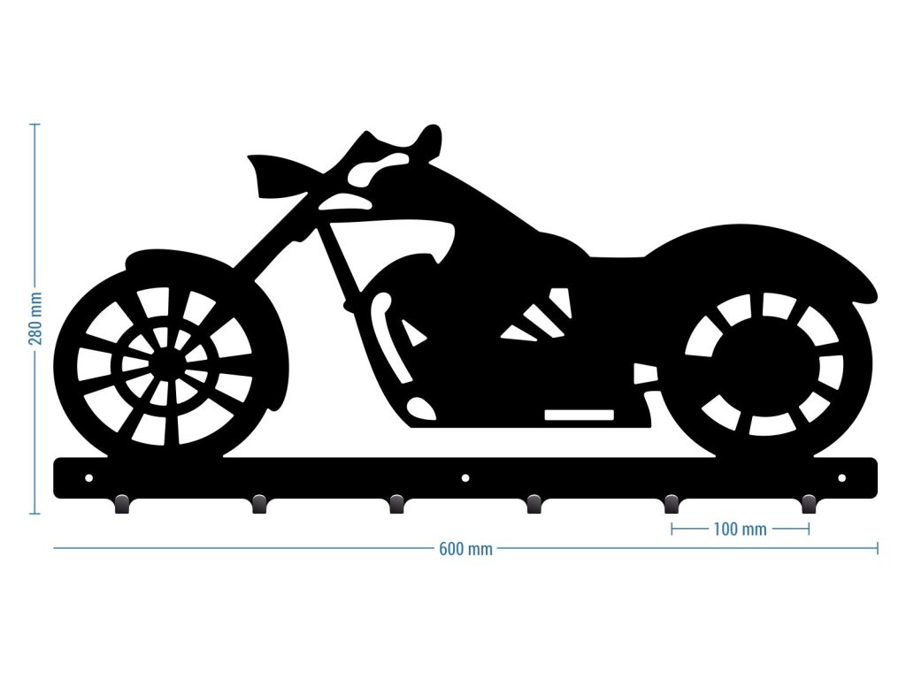 Coat Rack Motorbike 60 cm - Image 3