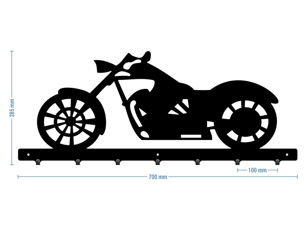 Coat Rack Motorbike 70 cm - Image 3