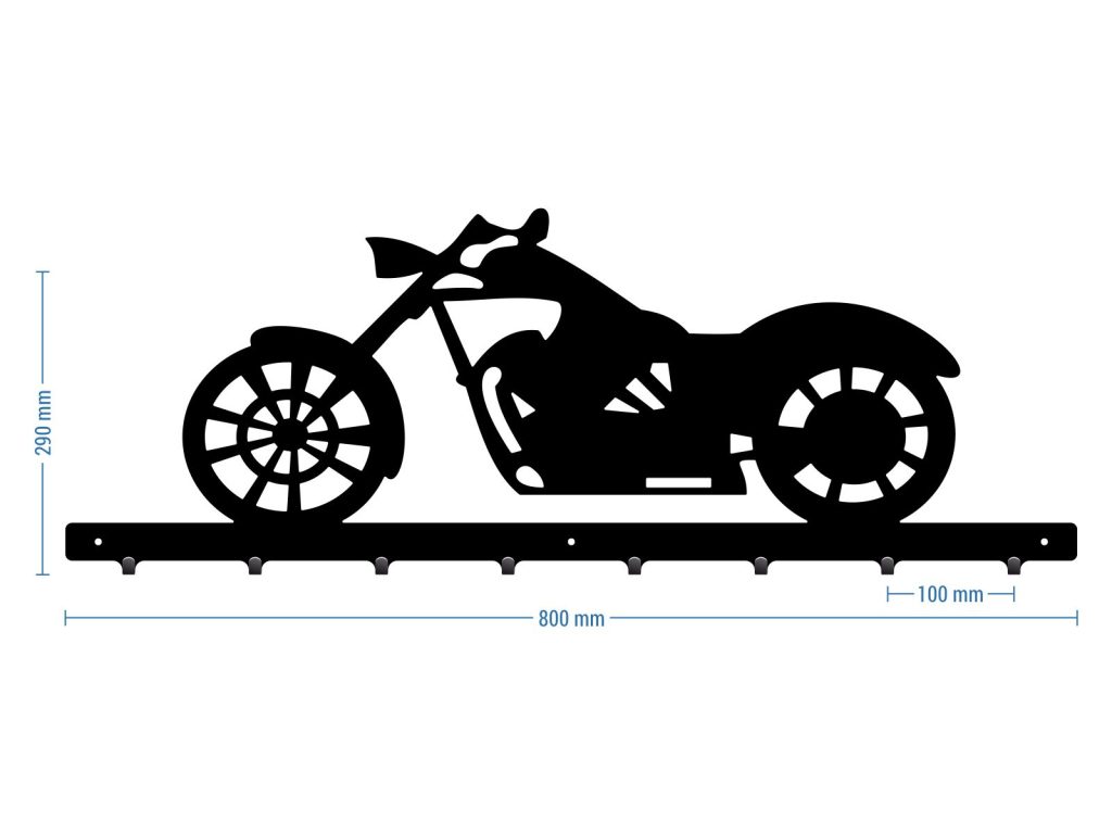 Coat Rack Motorbike 80 cm - Image 3
