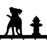 Coat Rack Dog 50 cm