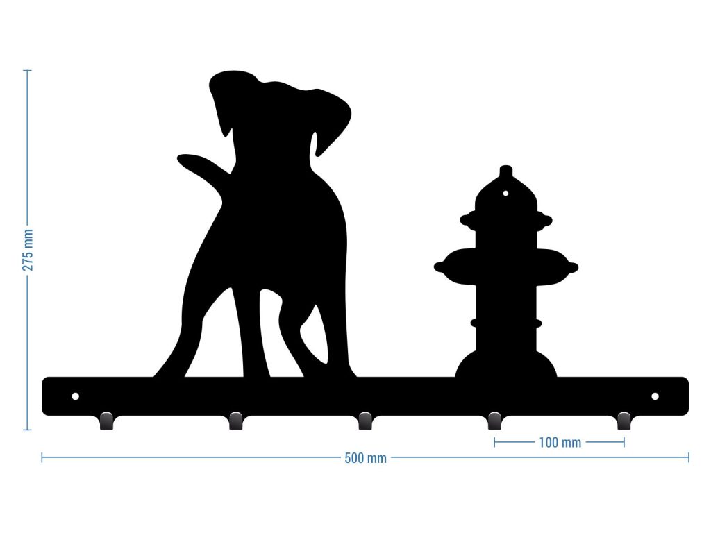 Coat Rack Dog 50 cm - Image 2
