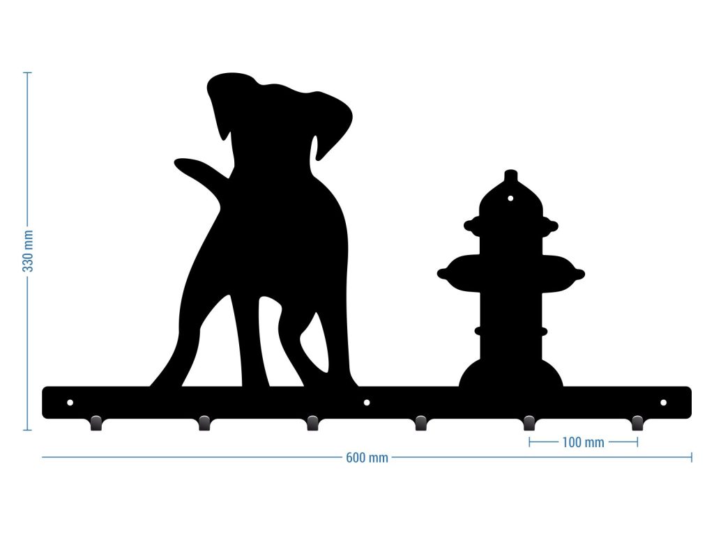 Coat Rack Dog 60 cm - Image 2