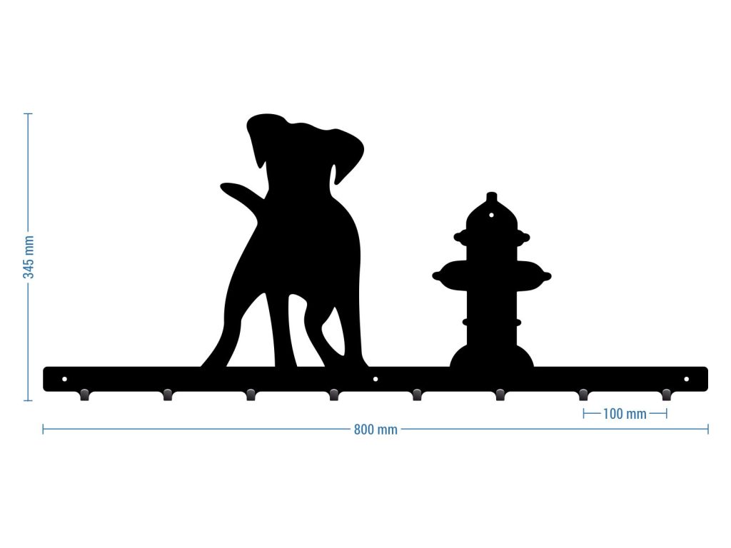 Coat Rack Dog 80 cm - Image 2