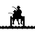 Wall Coat Rack Angler 90 cm