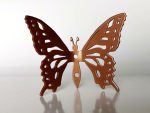 Wall Coat Rack Butterfly 8 cm - Image 4