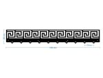 Coat Rail Greek 100 cm - Image 2