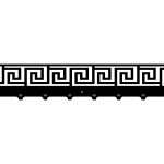 Coat Rail Greek 80 cm