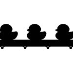 Towel Hook Ducks 40 cm