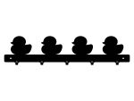 Coat Rail Ducks 50 cm
