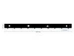 Long Coat Rail Shapes 100 cm - Image 2