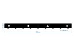 Coat Rail Shapes 90 cm - Image 2