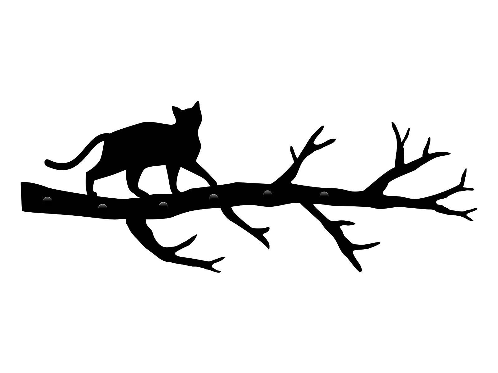 wie122-60-cza Wall Hanger Branch 60 cm - Image 1