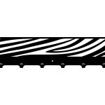 Wall Hanger Zebra 60 cm