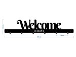 Decorative Wall Hanger Welcome Home 60 cm - Image 3