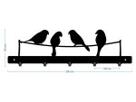 Decorative Wall Hanger Birds 50 cm - Image 2