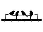 Decorative Wall Hanger Birds 60 cm