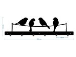 Decorative Wall Hanger Birds 60 cm - Image 2