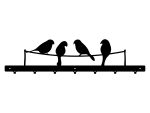 Decorative Wall Hanger Birds 70 cm