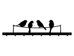 Decorative Wall Hanger Birds 80 cm
