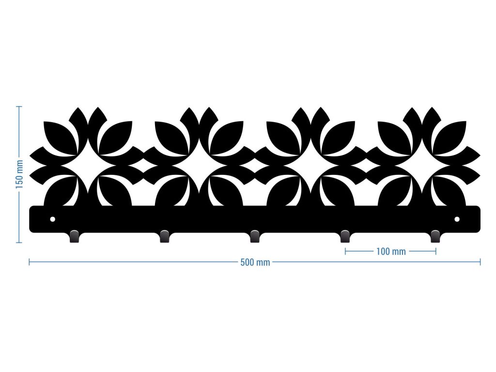 Wall Mounted Coat Hanger Moroccan II 50 cm - Image 2