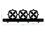 Short Wall Mounted Coat Hanger Moroccan III 40 cm - Image 3