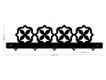Wall Mounted Coat Hanger Moroccan III 50 cm - Image 3